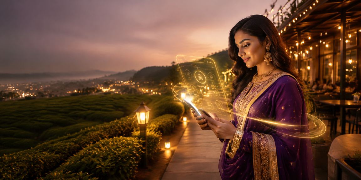 গাজীপুরে চা বাগানে মোবাইলে 1660 লগইন করছেন একজন ব্যবহারকারী